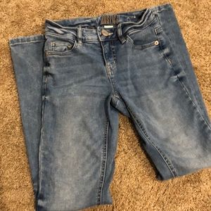 Justice jeans, 10 slim, mid rise, boot cut